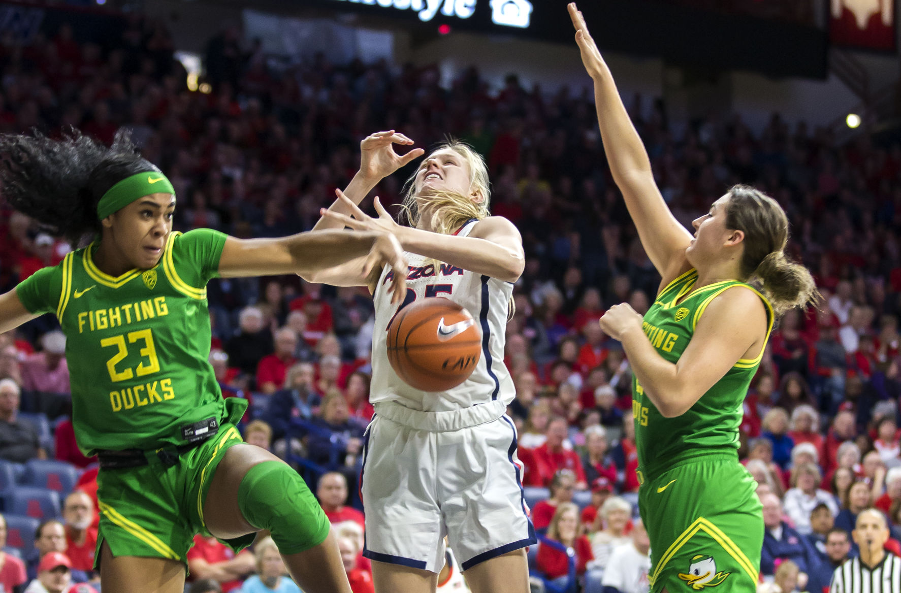 Arizona vs Oregon